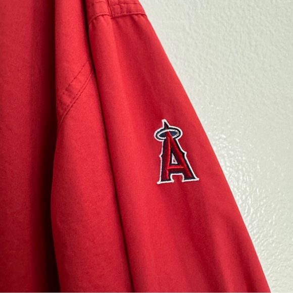 Nike Anaheim Angels Warm Up Jacket Vintage Size Large - Picture 2 of 7